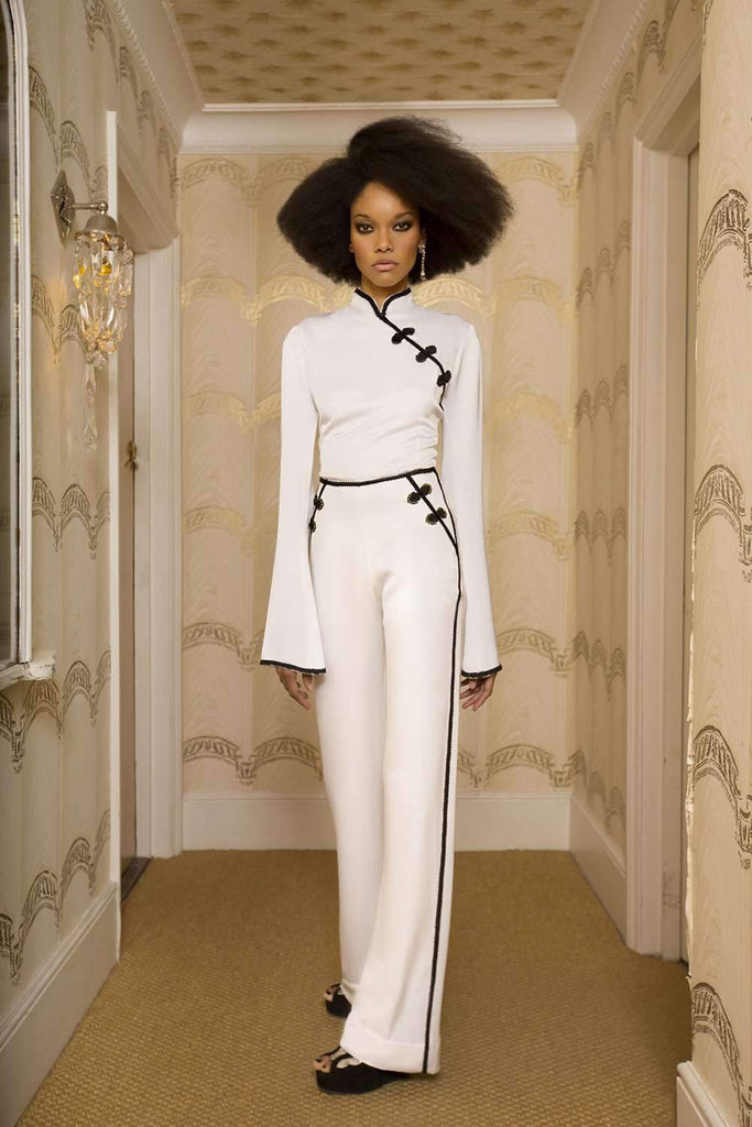 Sake Top White Satin