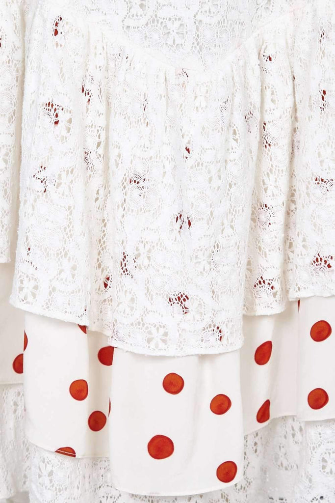 Apolonia Dress White lace