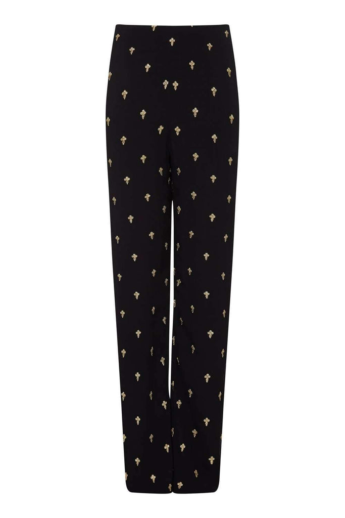 Uma Trousers Gold Cross
