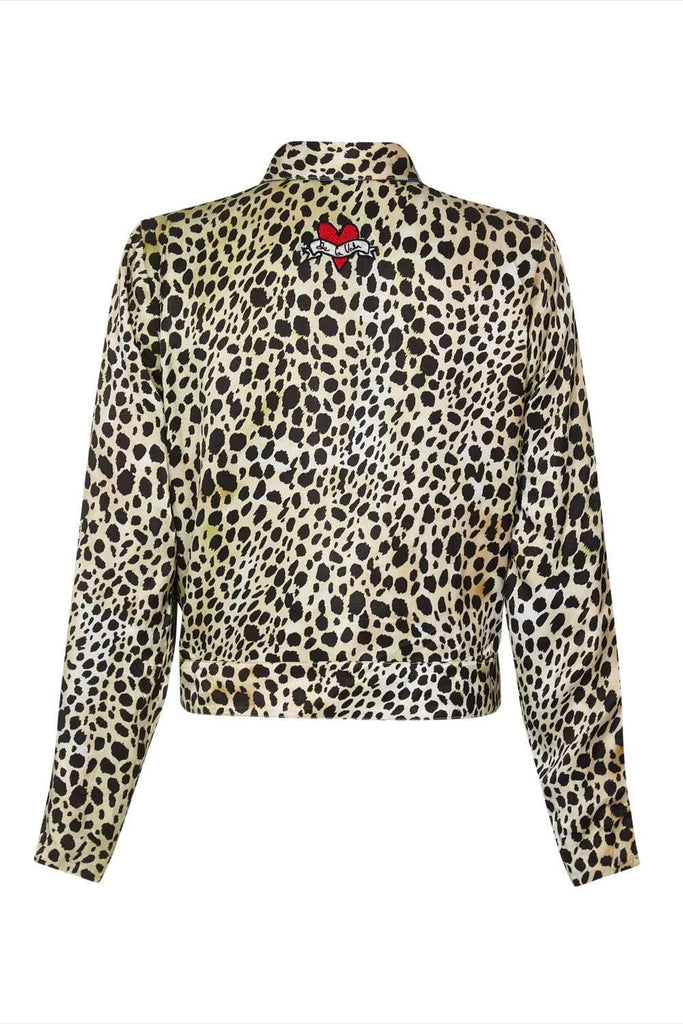 Valentine Reversible Jacket in Sacred Heart / Leopard