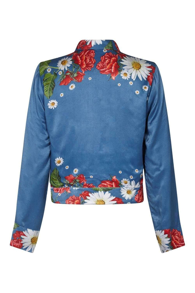 Valentine Reversible Jacket in Sacred Heart / Leopard
