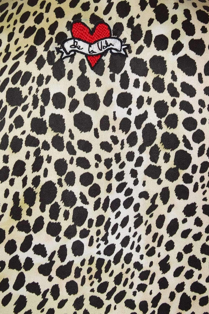 Valentine Reversible Jacket in Sacred Heart / Leopard