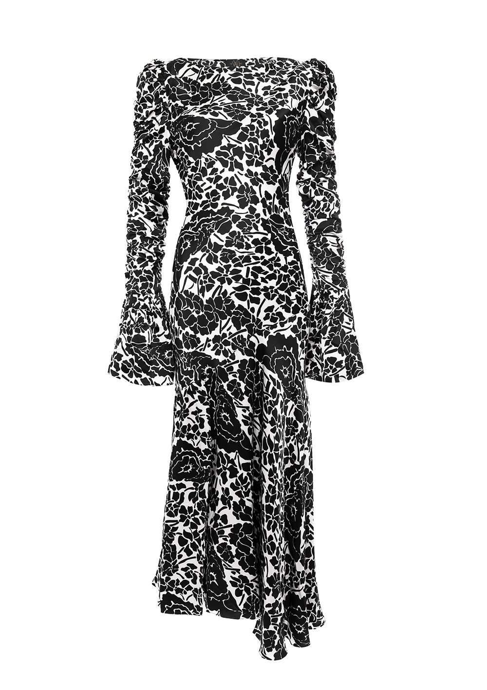 Clementine Dress Oriental Satin