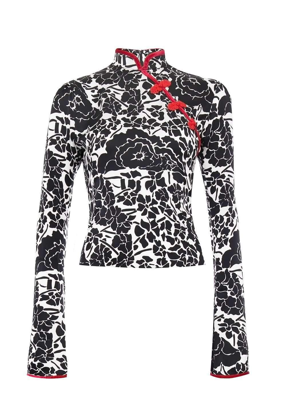 Sake Top Oriental Satin