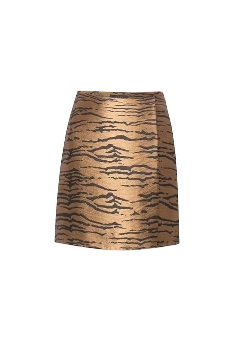 Gina Mini Skirt Tiger