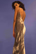 Cobain Dress Silver Velvet Lookbook Product Shot Back