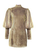 Jane Dress Stripe Velvet