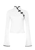Sake Top White Satin