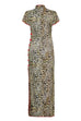 Suki Long Dress Leopard back
