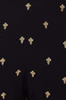 Uma trousers Gold Cross detail