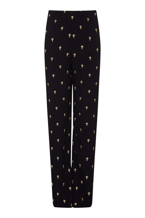 Uma Trousers Gold Cross