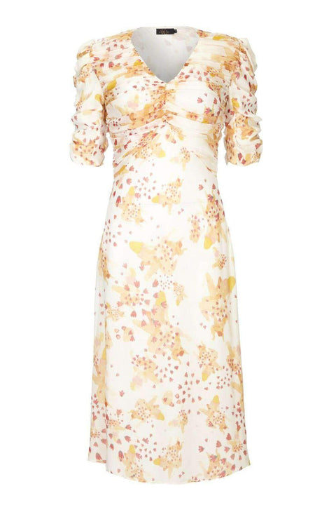Indie Midi Dress Passion Print